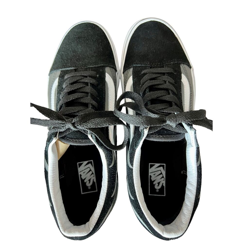 Vans Junior Old Skool Flame Skate Black Shoes Sneakers 6 Streetwear Casual W8‎ - Picture 4 of 7